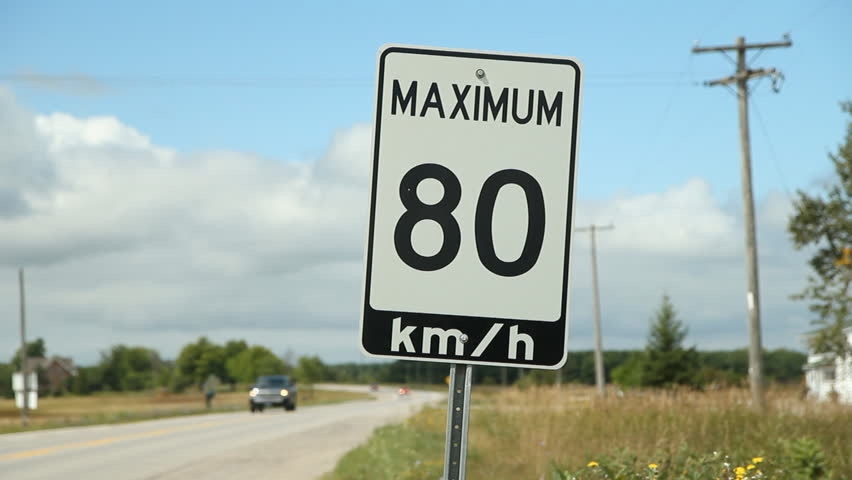 80 kilometers per hour, Ontario