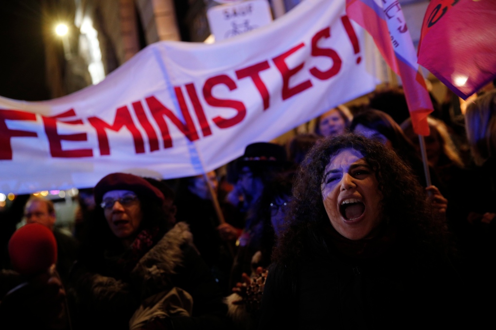 Paris protest over minimum age of consent