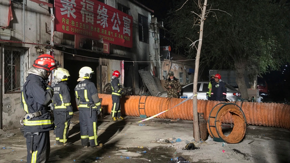 Deadly fire in Beijing, China
