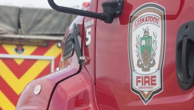 Saskatoon fire department responded to scene 