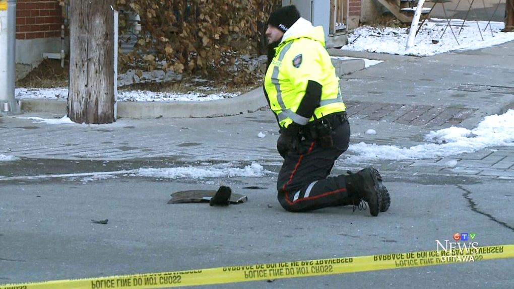 Ottawa Police recover car involved in crash