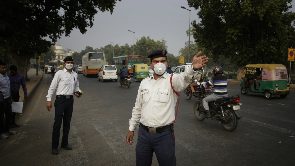 Toxic air choking Delhi