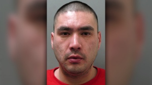 Ian Mervin Paupanekis, of Thompson, is wanted for pointing a firearm and an attempted armed robbery at a business in Thompson on Nov. 17. (Source: Manitoba RCMP)