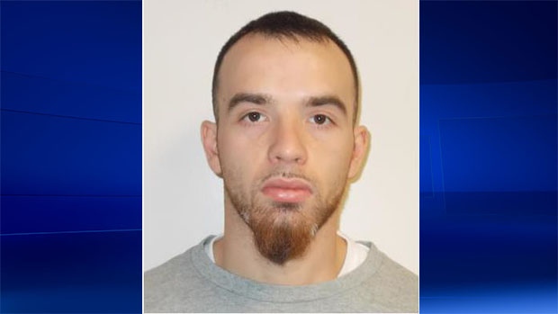 Dustin Leblond can be seen in this photo provided by the OPP. 