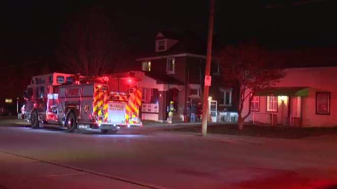 Fire breaks out in Kitchener home