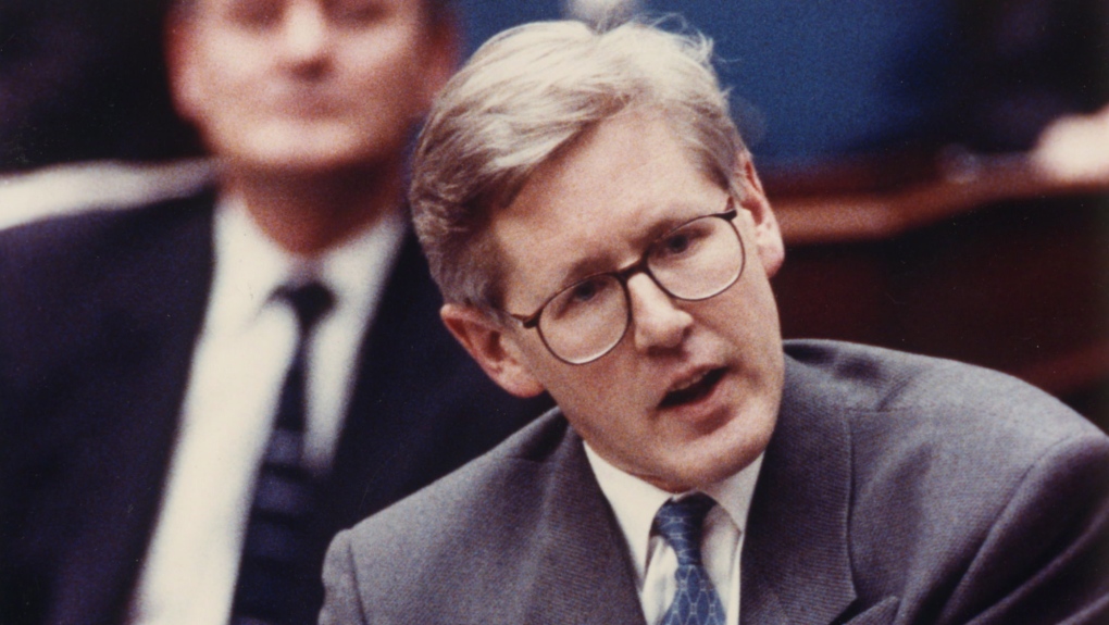 Ontario Premier Bob Rae in 1991