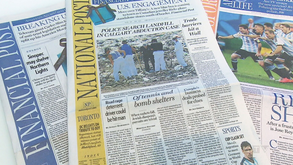 CTV National News: Local newspapers closing