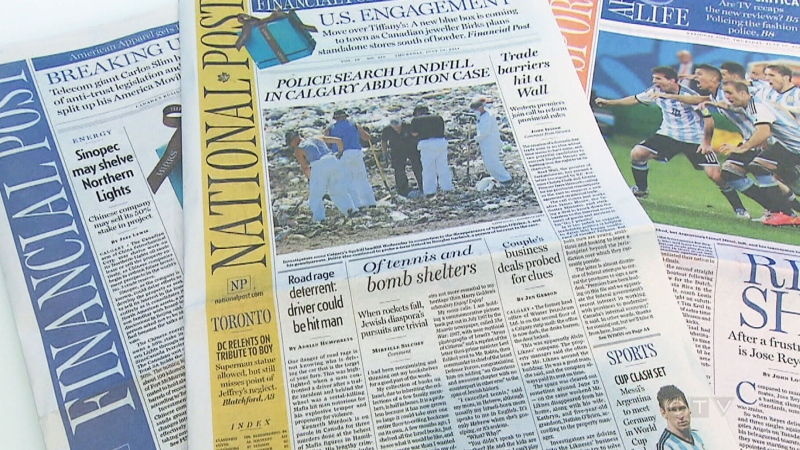 National Post newspapers