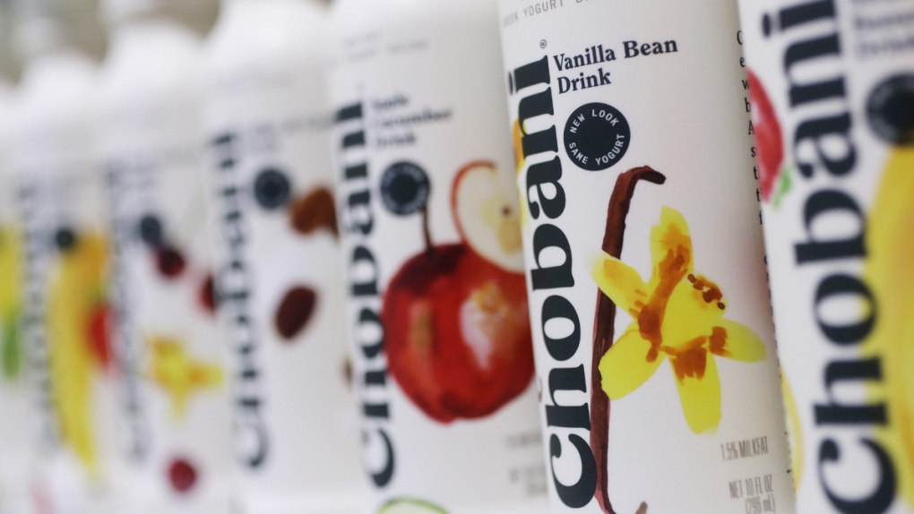 Chobani yogurt products 