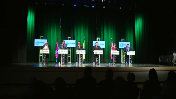 Saskatchewan Party leadership debate in Weyburn
