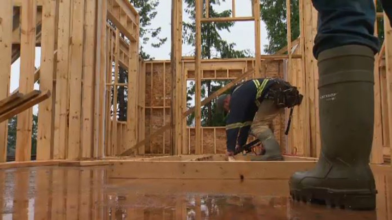 The housing market on the South Island is so tight, construction workers say they're often unable to afford housing despite being in the business of building it. Dec. 1, 2017. (CTV Vancouver Island)