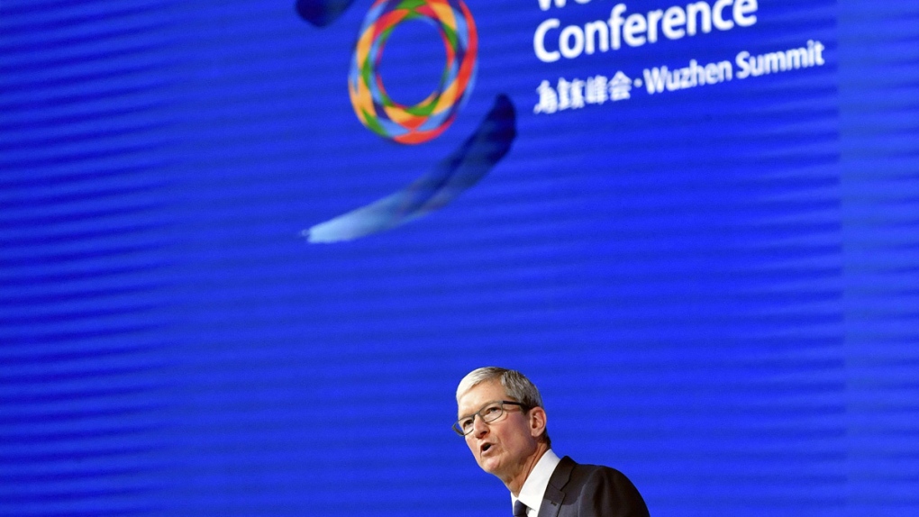 Apple's CEO Tim Cook in Wuzhen