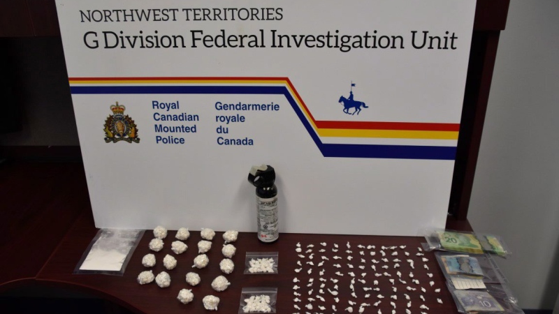 Seized drugs and cash from a human trafficking and drug investigation are shown in this recent handout photo. (THE CANADIAN PRESS/HO)