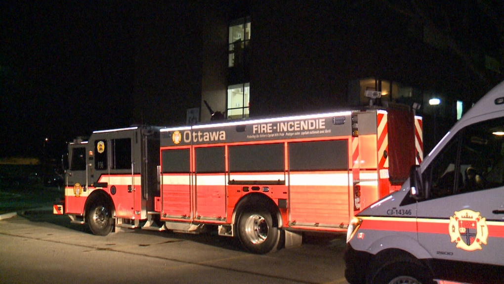 Fire at Queensway Carleton 