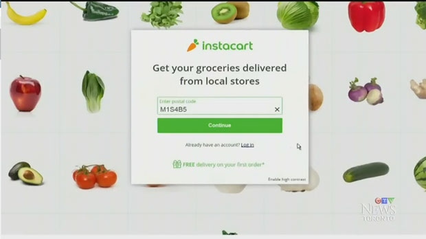 loblaws, Instacart, grocery delivery
