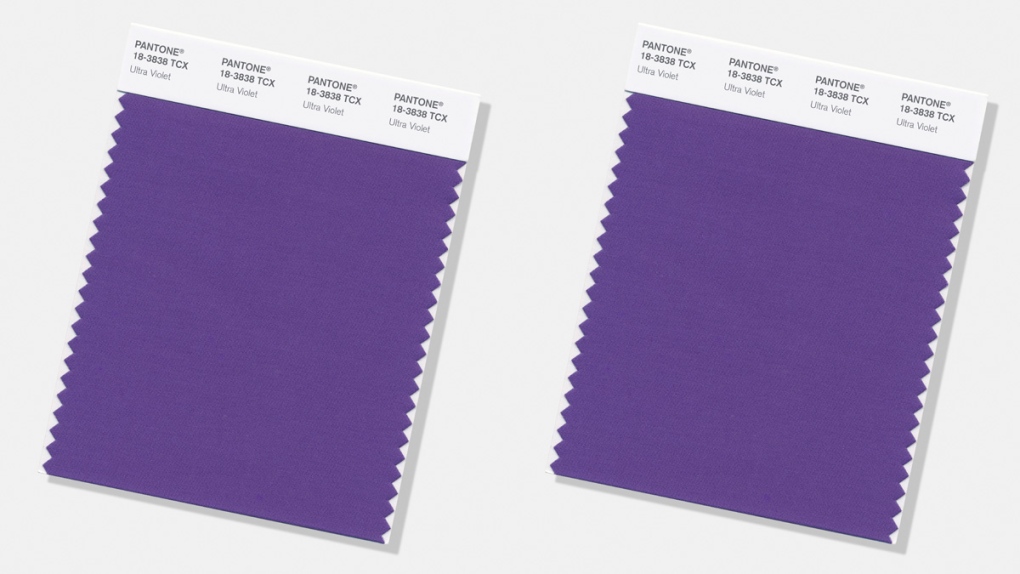 'Ultra Violet' is 2018 'Pantone Color of the Year'