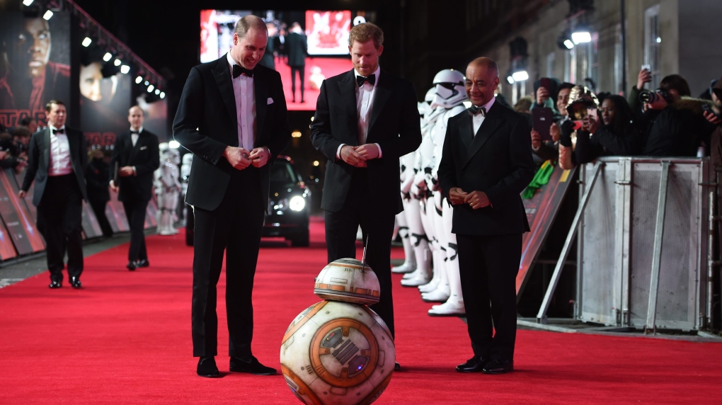 Prince Harry and Prince William Star Wars