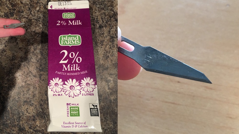 island farms razor blade milk