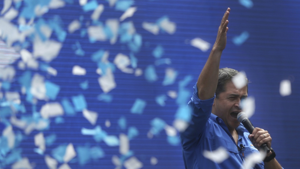 Presidential candidate declares win in Honduras