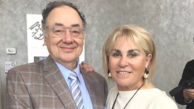 Barry and Honey Sherman are seen in this undated photo. (Credit: UJA Federation of Greater Toronto)