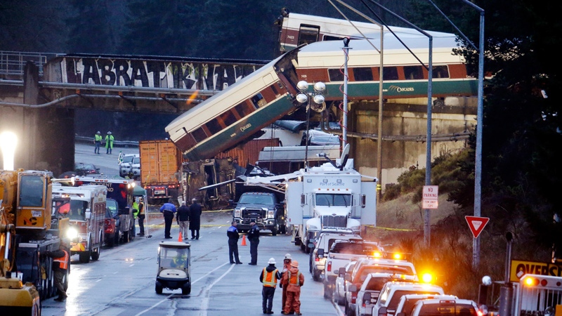 Fatal Amtrak train derailment