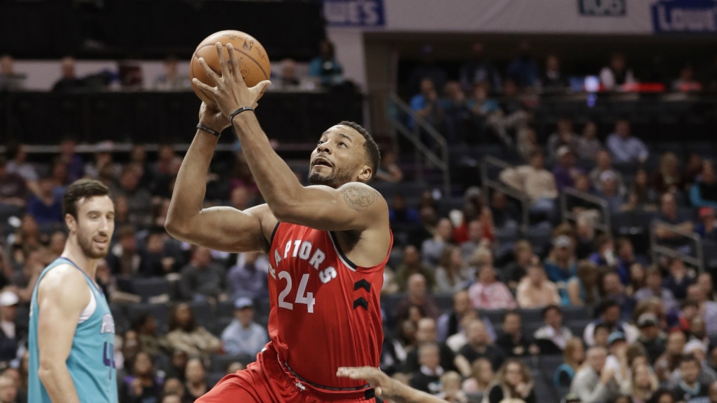 Raptors beat Hornets for fourth straight win