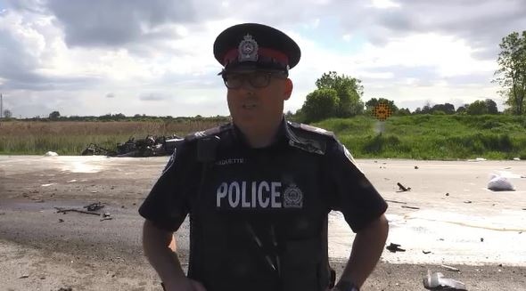 London police Sgt. Peter Paquette