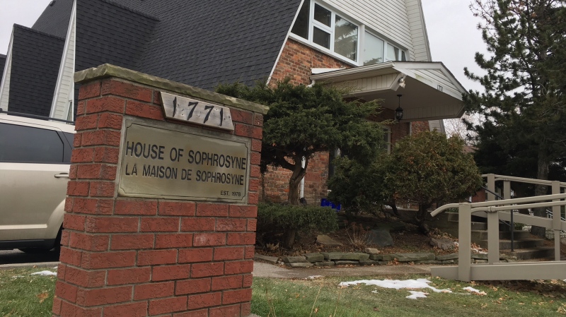 The House of Sophrosyne in Windsor, Ont., on Friday, Dec. 22, 2017. (Chris Campbell / CTV Windsor)