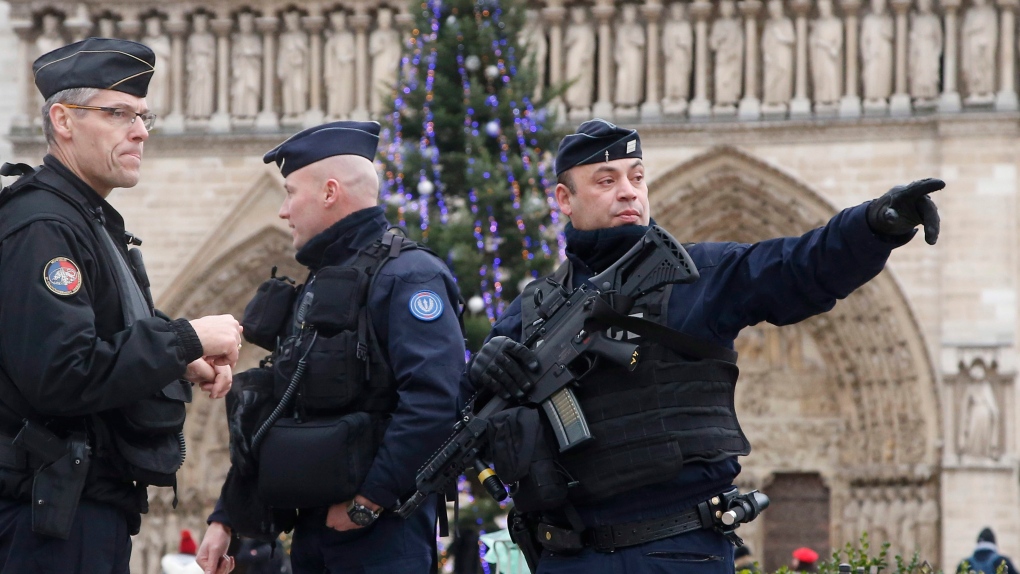 French police officers