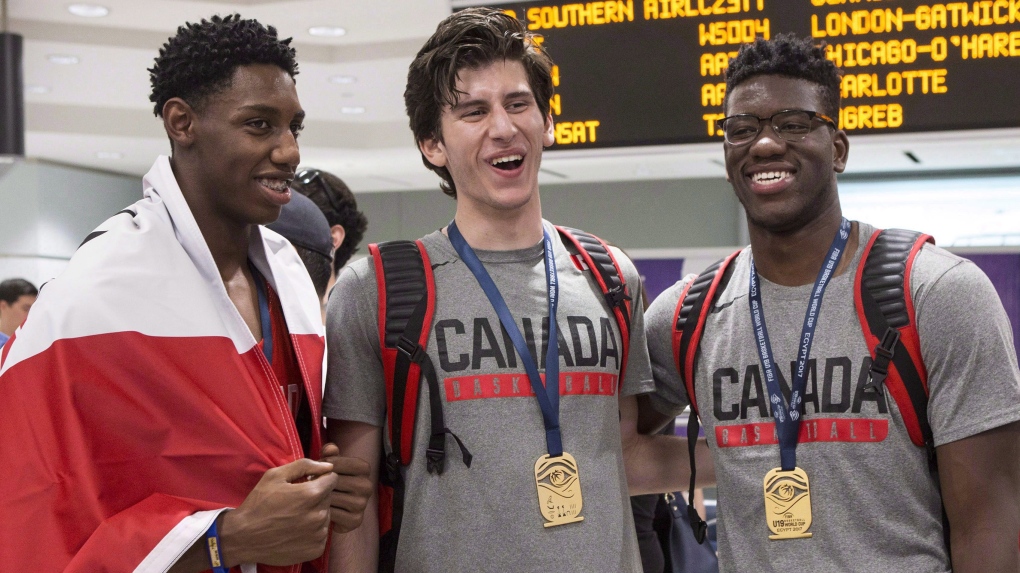 U19 FIBA basketball champions pick up Canadian Press team of year