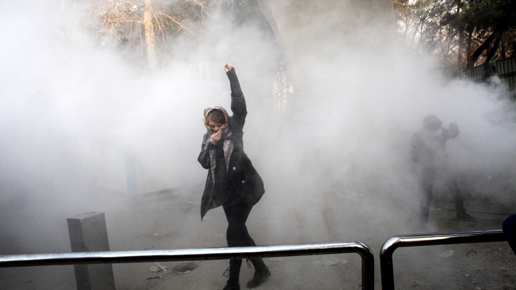 Tehran, Iran protest