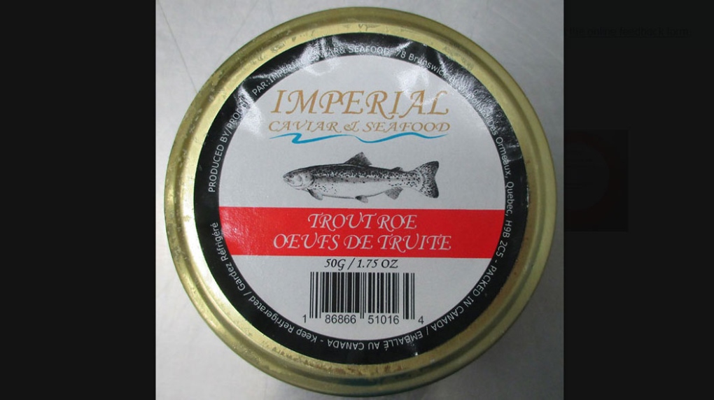 Imperial Caviar & Seafood, caviar recall