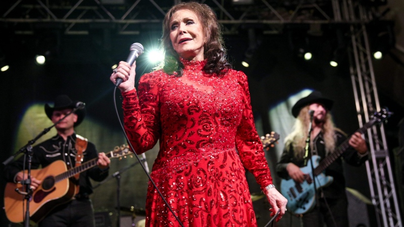 FILE - In this March 17, 2016 file photo, Loretta Lynn performs at the BBC Music Showcase at Stubb's during South By Southwest in Austin, Texas. (Photo by Rich Fury/Invision/AP)