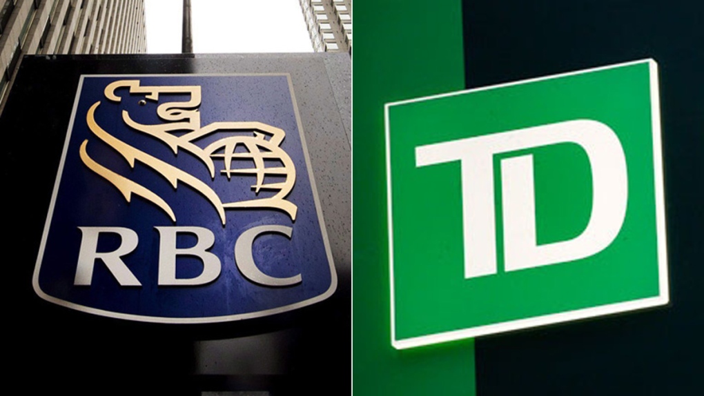 RBC and TD Bank logos