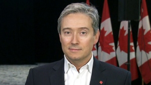 Minister Francois-Phillipe Champagne,
