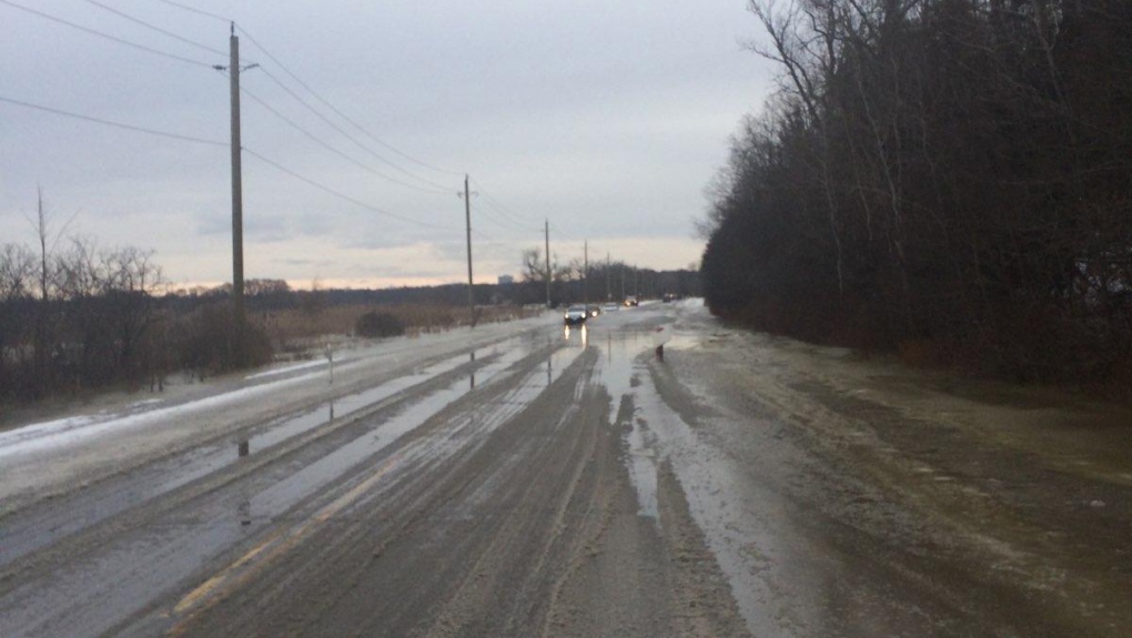 Blair Road reopens after closure due to flooding | CTV News