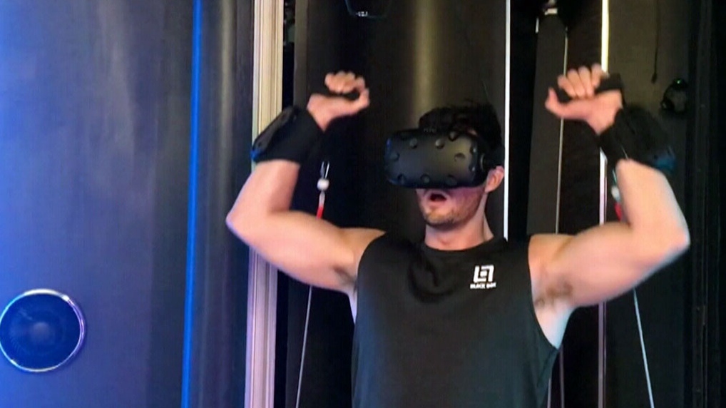 Vr Game Aims To Make You Forget You Re Lifting Real Weights Images, Photos, Reviews