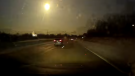 Meteor seen on a dashboard camera in Detroit on Tuesday, January 16, 2018. (Courtesy YouTube) 