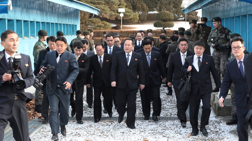 North Korean delegation