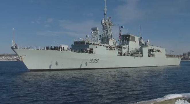 HMCS Charlottetown arrives in Halifax