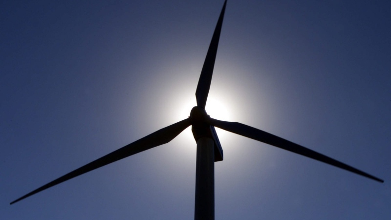 FILE -- A wind turbine (The Canadian Press/Adrian Wyld)
