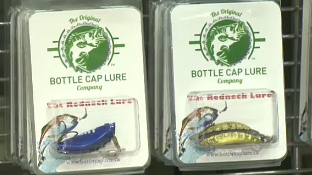 Calgary company hopes to reel in bottle caps from the landfill with unique fishing  lure
