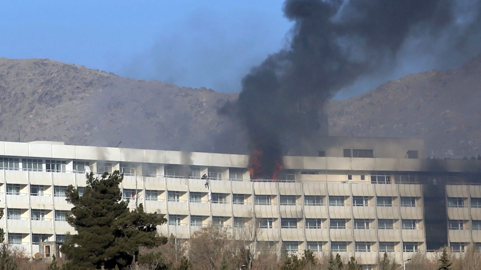 Kabul Hotel Gunbattle