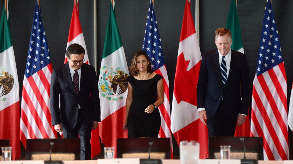 NAFTA meet in possible push for deal in 2018 | CTV News