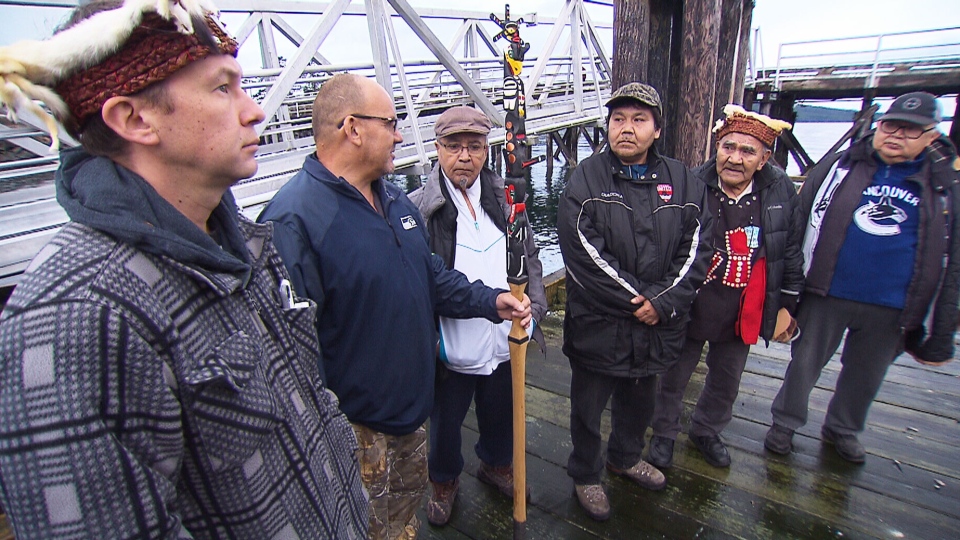 Natives evict fish farm