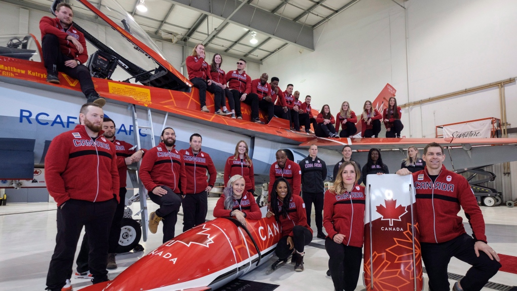 Canadian Olympic bobsled and skeleton teams