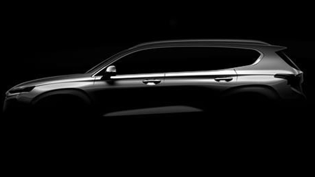 New-generation Hyundai Santa Fe teaser image