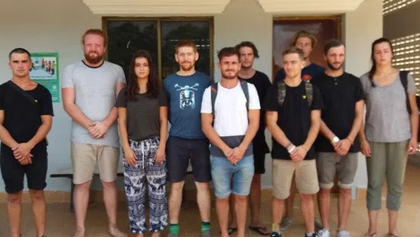 Backpackers charged in Cambodia