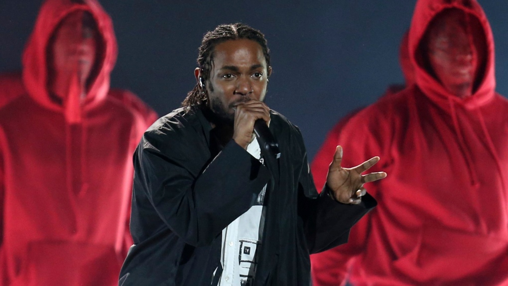 Kendrick Lamar at Grammys