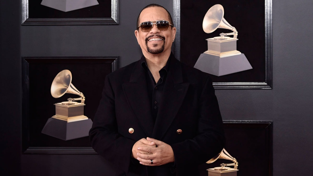 Ice-T arrives at the 60th annual Grammy Awards at 